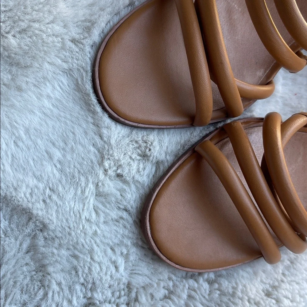 Madewell Addie High heel Strappy Sandals in tan size 9.5
